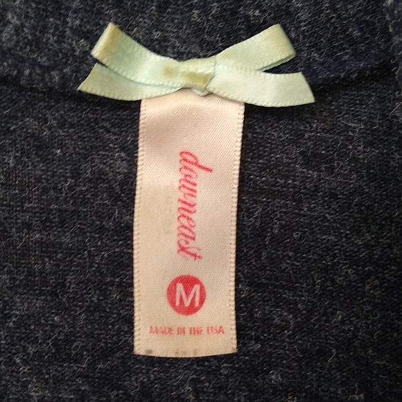 Heather Navy Cardigan Wrap - Picture 2 of 4